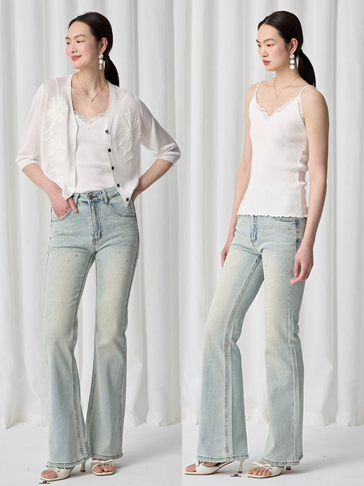 Pearl Wide-Leg Jeans  |  Womens Jeans Clothing Jeans