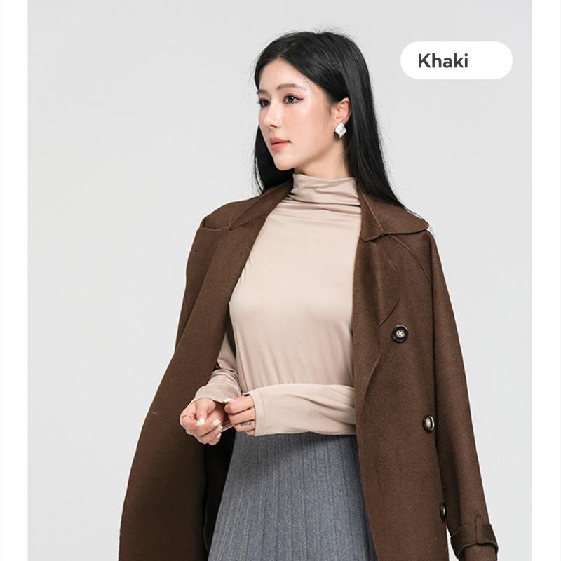 Plus Size Negrar Oversized Double-Breasted Coat  |  Womens Coats Clothing Coats