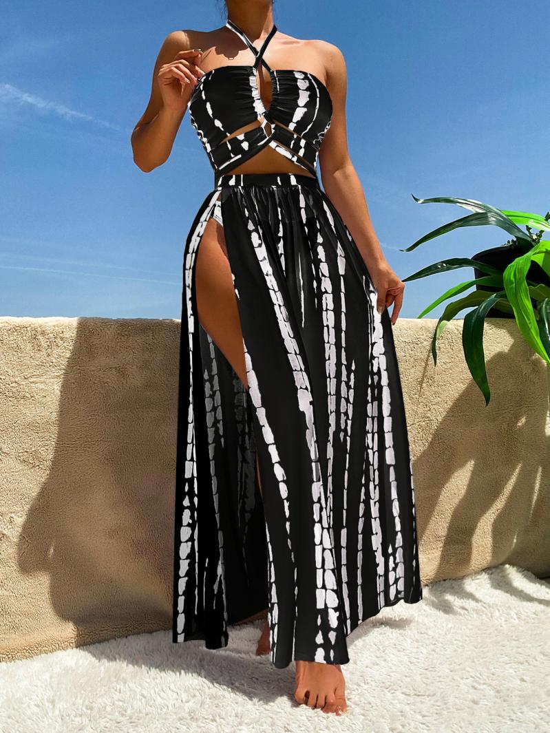 Provenance Elgar Maxi Skirt  |  Womens Swimwear & Coverups Clothing BLACK