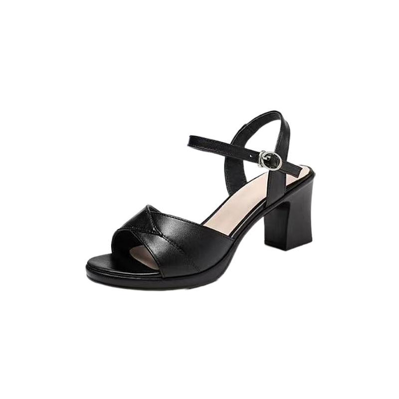 Quilted Leather Ankle-Strap Platform Sandals  |  Womens Pumps & Heels Pumps & Heels NERO