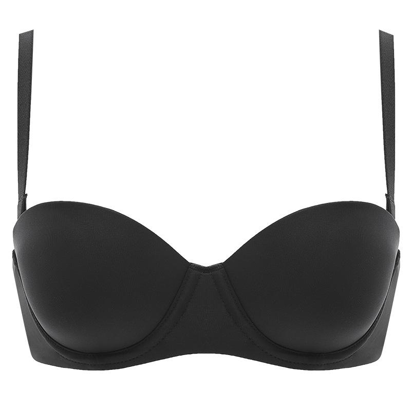 Red Carpet Full-Figure Strapless Bra  |  Womens Lingerie & Shapewear Clothing BLACK