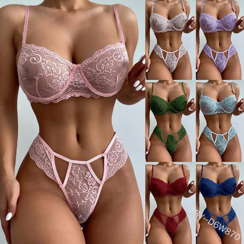 Reve Scalloped Lace Demi Bra  |  Womens Lingerie & Shapewear Clothing GLAMOROUS MAUVE