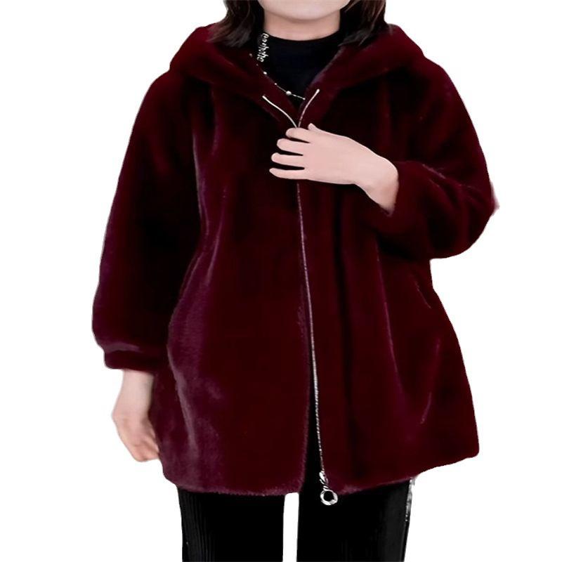 Reversible Lamb Shearling Hooded Parka Jacket  |  Womens Coats Clothing Coats