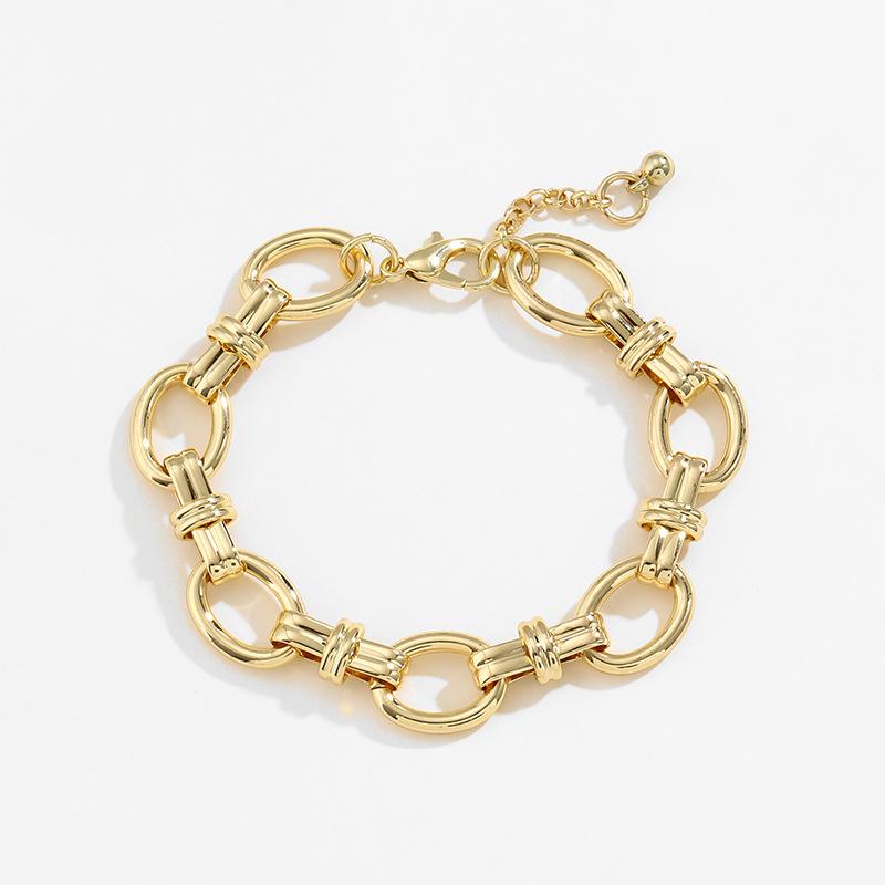 Rimini 19K Diamond Link Bracelet  |  Womens Bracelets Bracelets 05 Yellow Gold