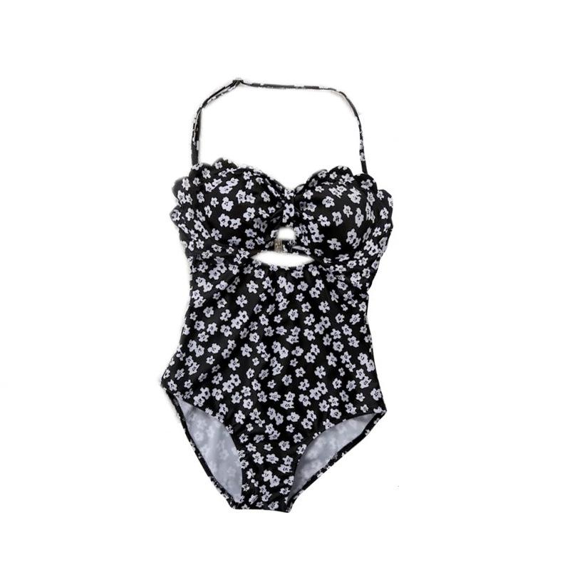 Rio Molded Cup Bandeau One-Piece Swimsuit  |  Womens Swimwear & Coverups Clothing INK