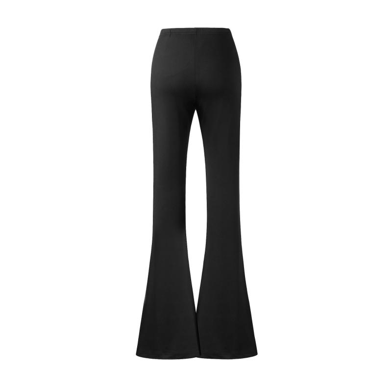 Rmp Back Zip Bootcut Pants  |  Womens Pants & Shorts Clothing BLACK