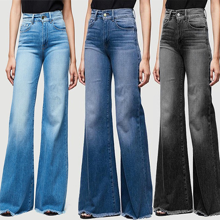 Romi French Wide-Leg Jeans  |  Womens Jeans Clothing Jeans