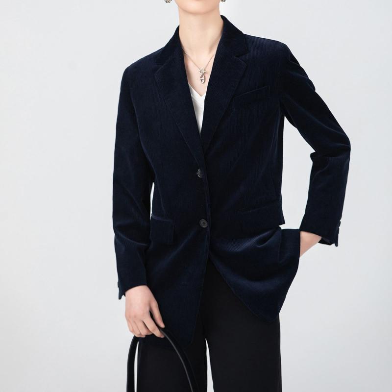 Rue Pinstripe Velvet Blazer  |  Womens Jackets & Blazers Clothing Jackets & Blazers