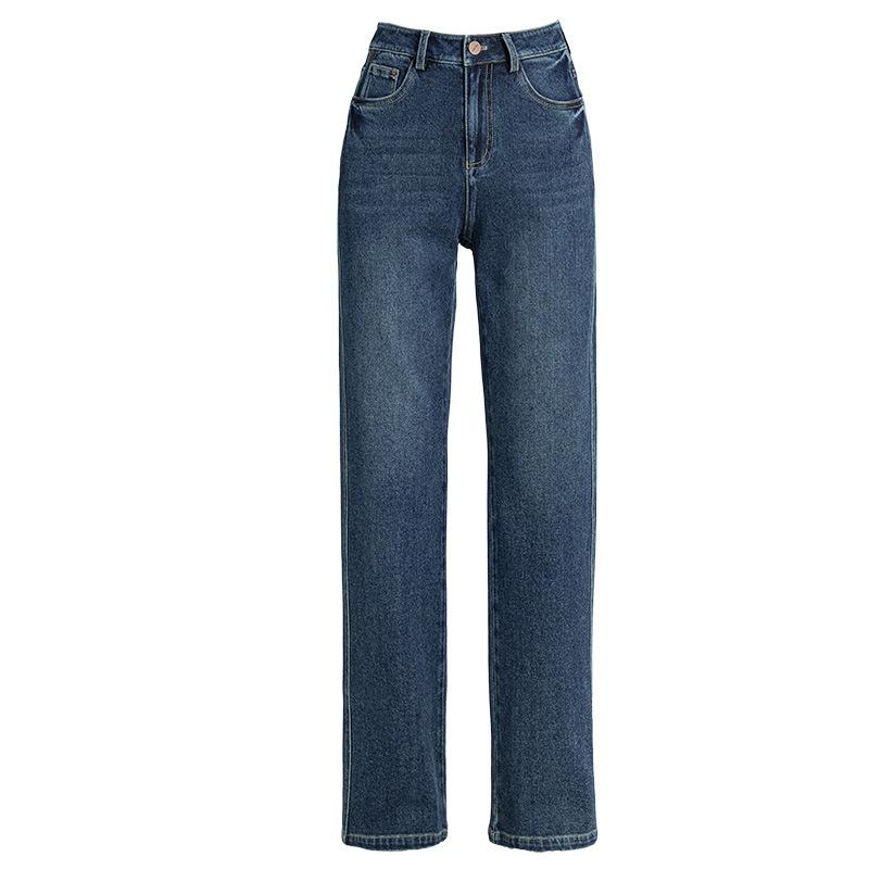 Shea High-Rise Relaxed Straight Jeans  |  Womens Jeans Clothing ADELINE