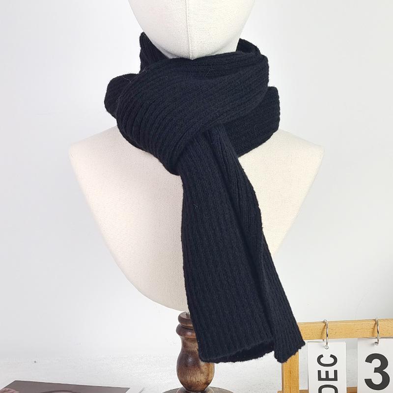 Signature Cashmere Knit Scarf  |  Womens Scarves & Wraps Accessories 9100 OFF WHITE