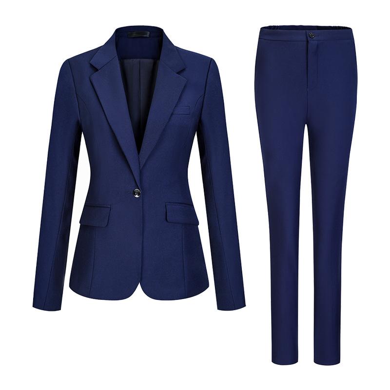 Single-Button Seasonless Wool Blazer  |  Womens Tailored Suiting Clothing INK