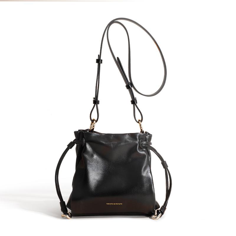 Slouch Shoulder Bag  |  Womens Shoulder Bags Handbags BLACK