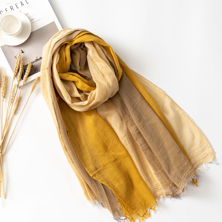 Striped Wool Evening Wrap  |  Womens Scarves & Wraps Accessories ALMOND