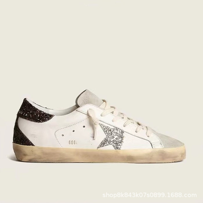 Superstar Mixed Leather Low-Top Sneakers  |  Womens Sneakers Shoes SILVER BLUE BUTTER ROSE DUST