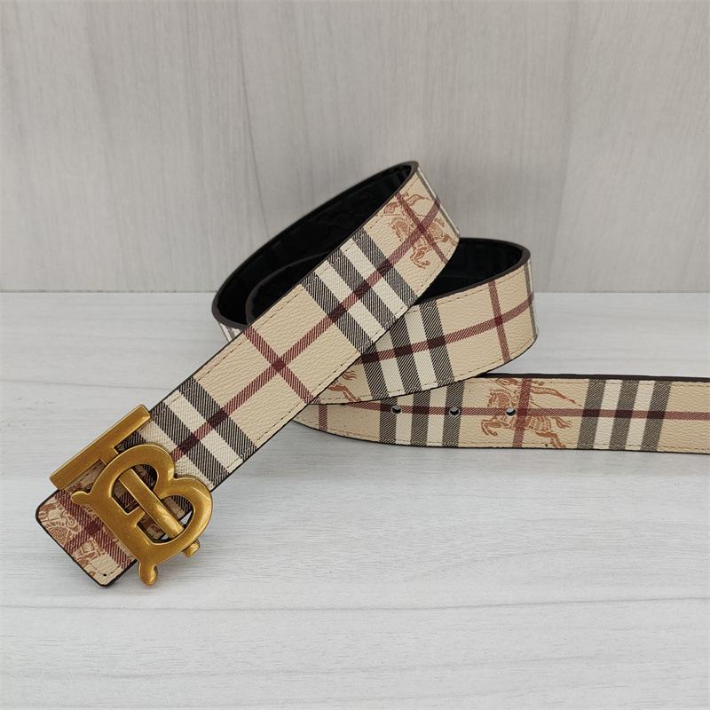 Tb Check Reversible Medium Belt  |  Womens Belts Accessories ARCHIVE BEIGE