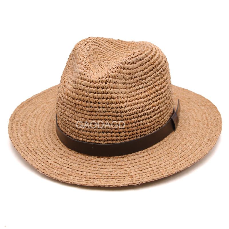 Trilby Straw Fedora With Bicolor Band  |  Womens Hats Accessories 1NATURAL