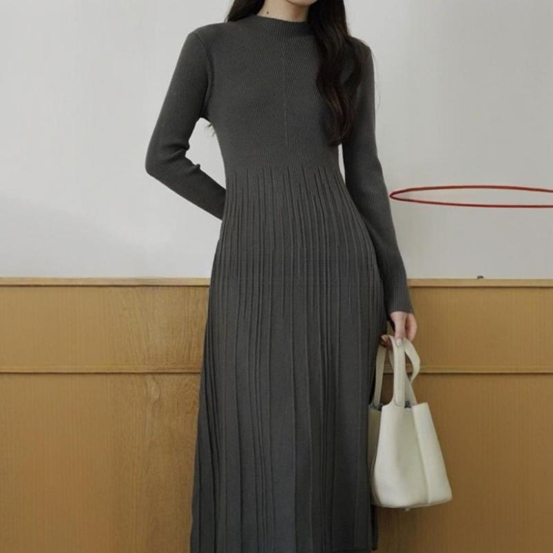 Turtleneck Sweater Evening Dress  |  Womens Evening Clothing Evening