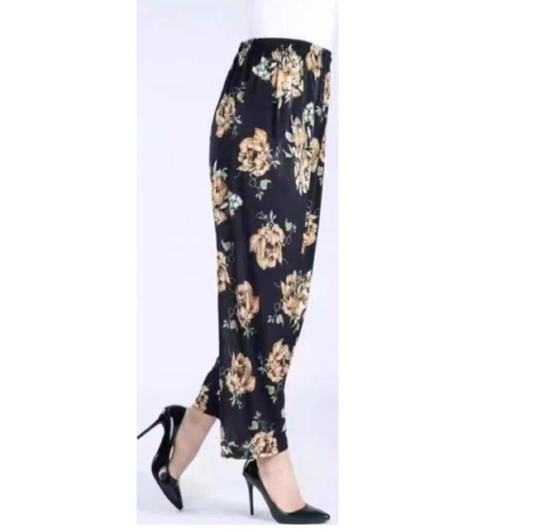 Tweed Floral-Embroidered Pants  |  Womens Evening Clothing BLACK AND BURNING LOVE