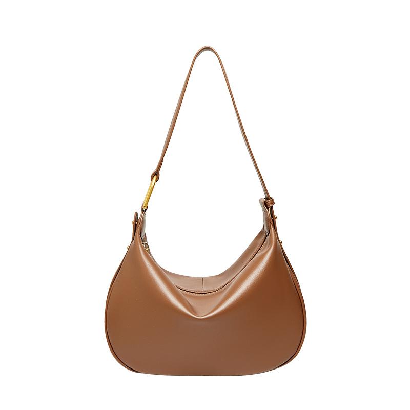 Twyla Large Calf Leather Hobo Bag  |  Womens Shoulder Bags Handbags DOVE