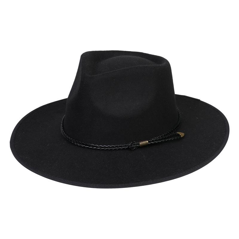 Ulysse Merino Wool Fedora With Chain  |  Womens Hats Accessories Hats