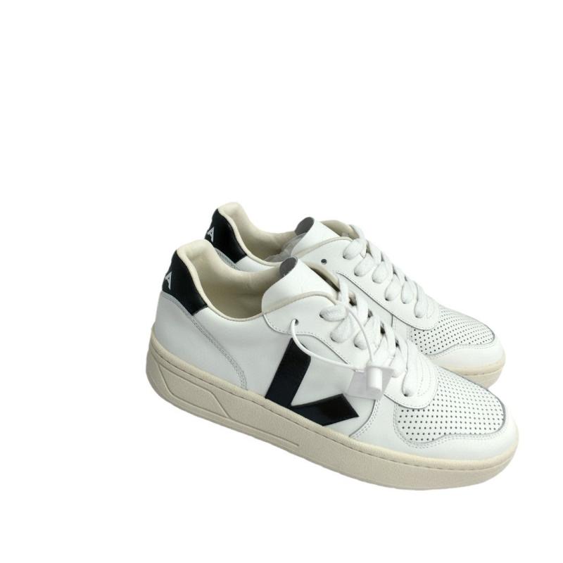 V10 Leather Platform Sneakers  |  Womens Sneakers Shoes BLACK