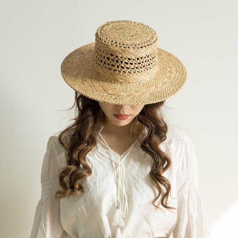 Gina Brisa Straw Large Brim Hat  |  Womens Hats Accessories Hats